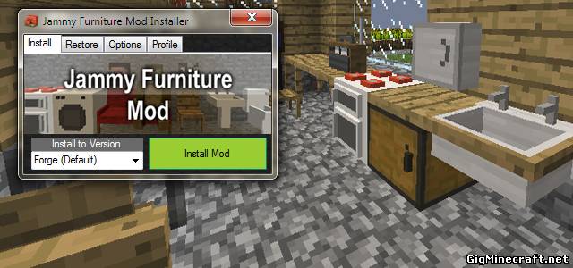скачать бесплатно furniture mod на майнкрафт 1.7.2 #8